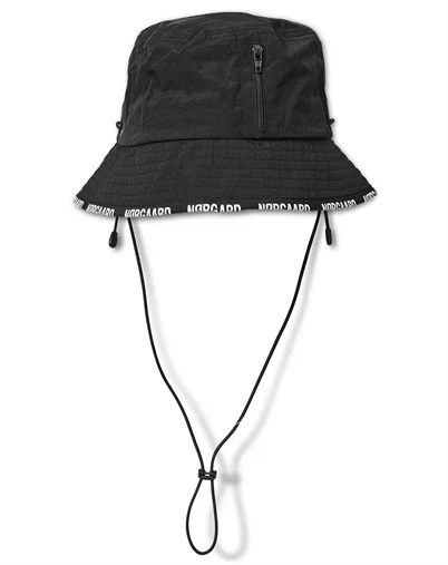 Mads Nørgaard - Sunny Line Bucket Hat - Jet Black